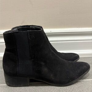 Black Suede Ankle Boots